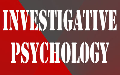 Investigative Psychology – Detailed Explanation