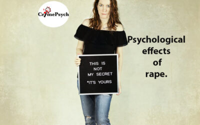 Psychological effects of being raped