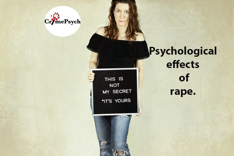 Psychological effects of being raped